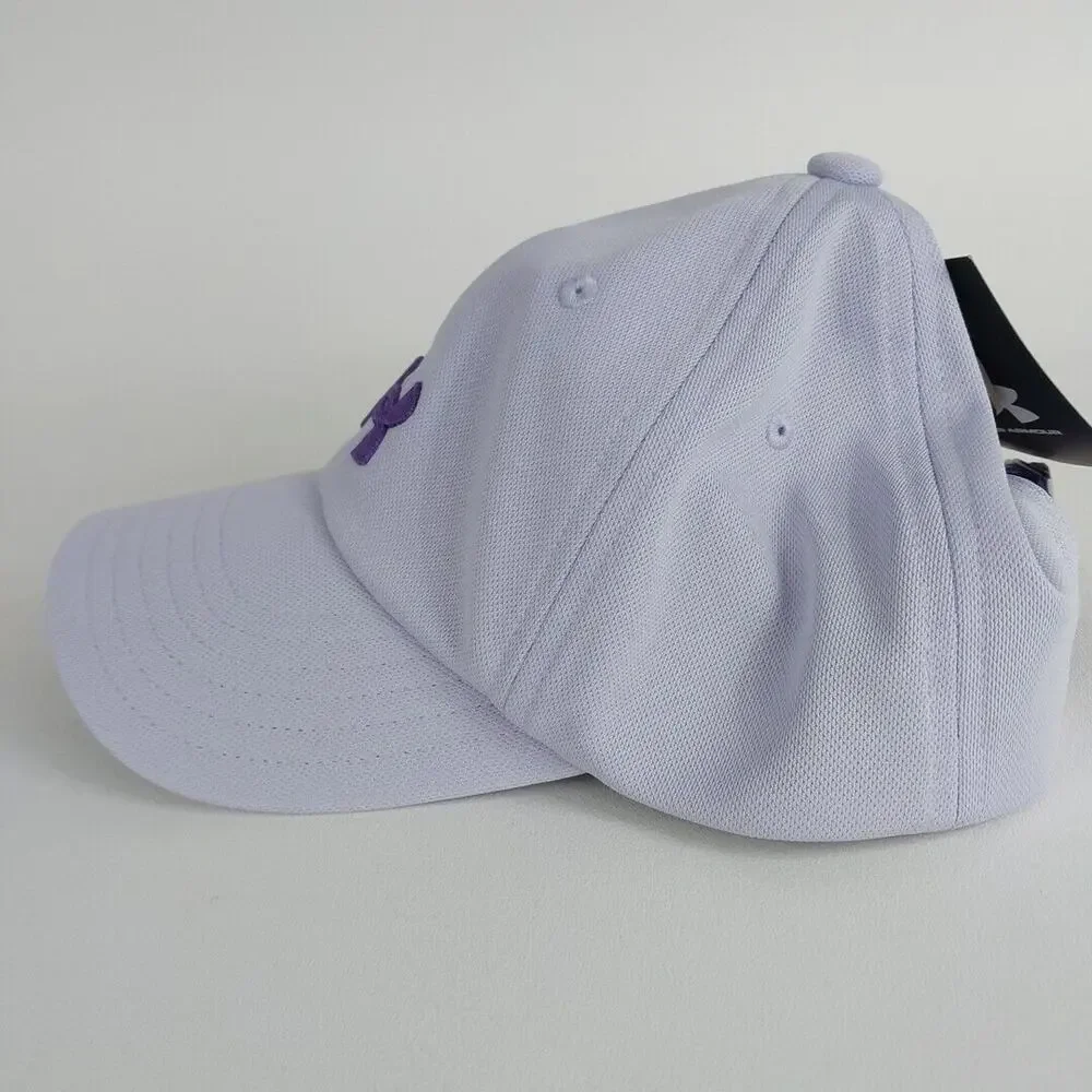 Youth Under Armour Strapback Adjustable Hat Baseball‎ Girl Purple